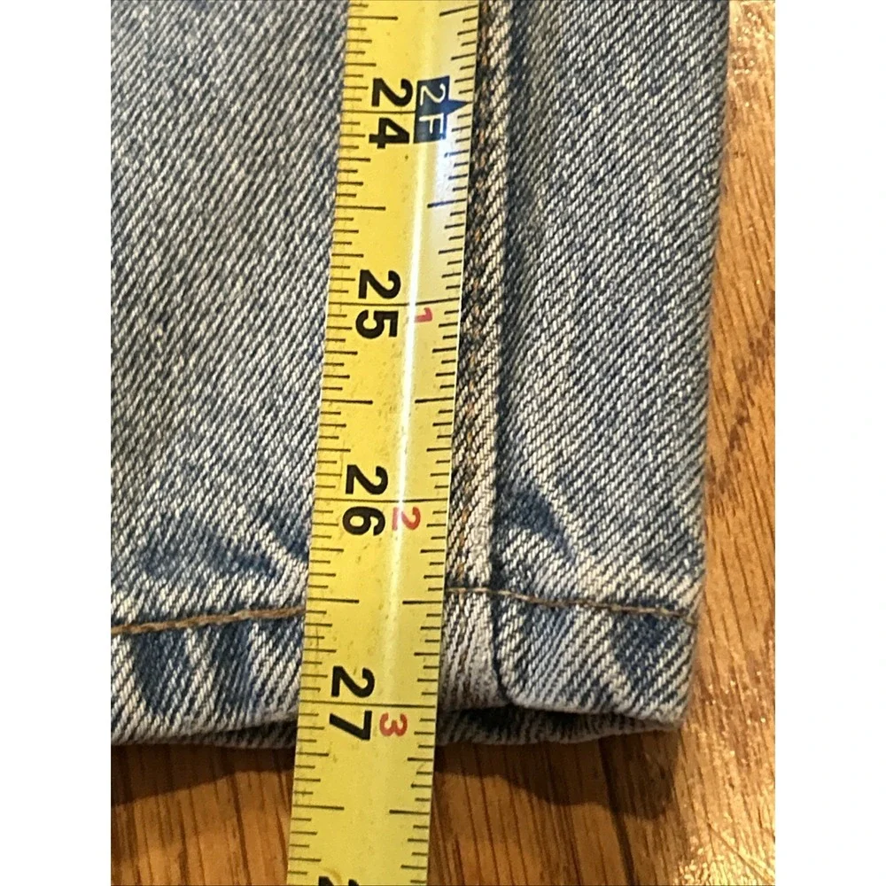 Vintage Levis 550 Jeans 12 Medium Petite Relaxed Fit Tapered‎ Leg Light USA Y2K